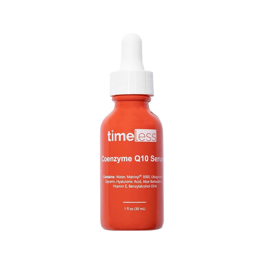 Coenzyme Q10 Serum - Skin Care Serum for Smoothing - Fragrance-Free - Coenzyme Q10 - with Hyaluronic Acid - 1 Oz