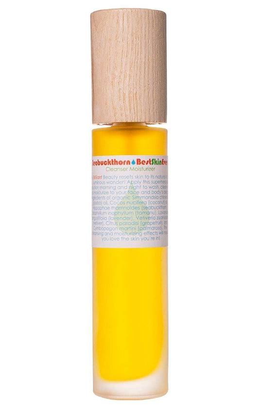 - Organic Best Skin Ever All-In-One Facial Cleanser, Exfoliator + Moisturizer | Natural, Wildcrafted, Vegan Clean Beauty (Seabuckthorn, 1.69 Oz | 50 Ml)